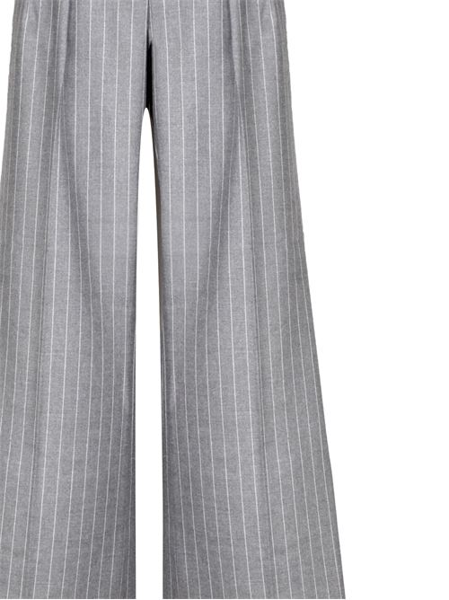 Pantaloni maxi Nathalie The Andamane | T160407CTNP227GREY/WHITE